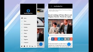 Amp HTML Blogger Template - Amp Breaking news