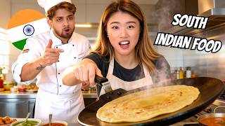 My Chinese Fiancée Cooking South Indian Food With Hindi Instructions