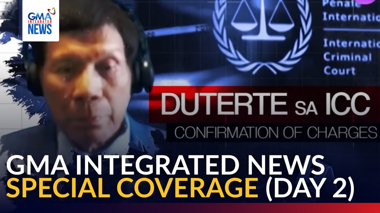 FULL SPECIAL COVERAGE - DUTERTE SA ICC (Day 2) Confirmation of Charges Hearing | GMA Integrated News