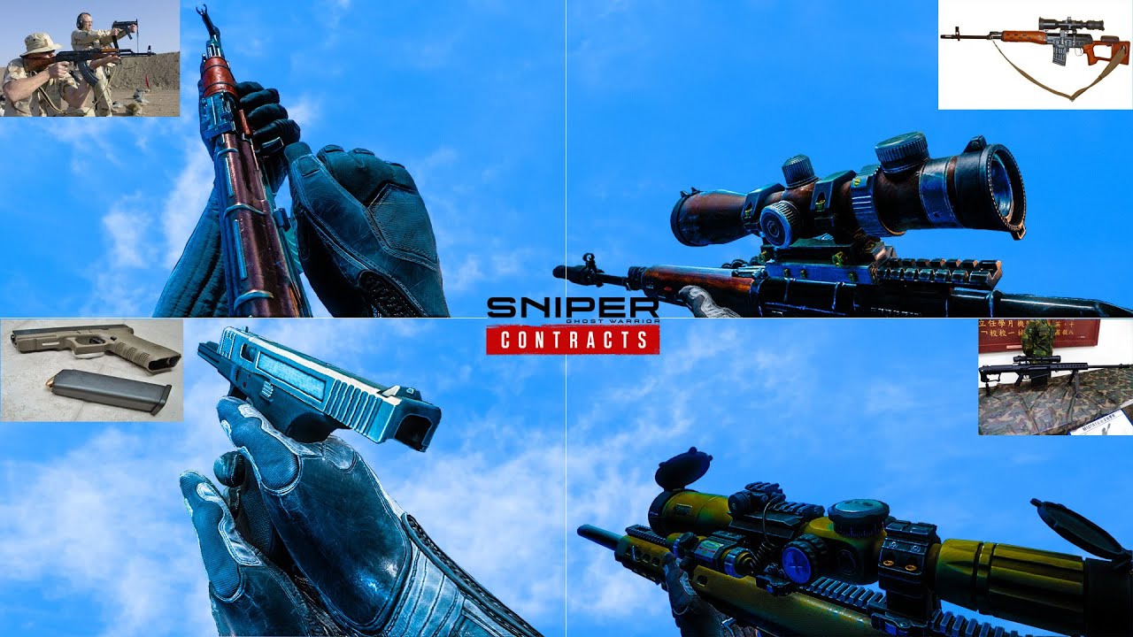 Sniper Ghost Warrior Contracts1 standard magazine vs fast magazine reload animations