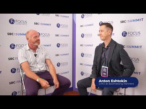 Focus Gaming News, SBC Summit Lisbon 2025: Interview with Anton Eshtokin, CMO at Boomerang Partners Video Thumbnail