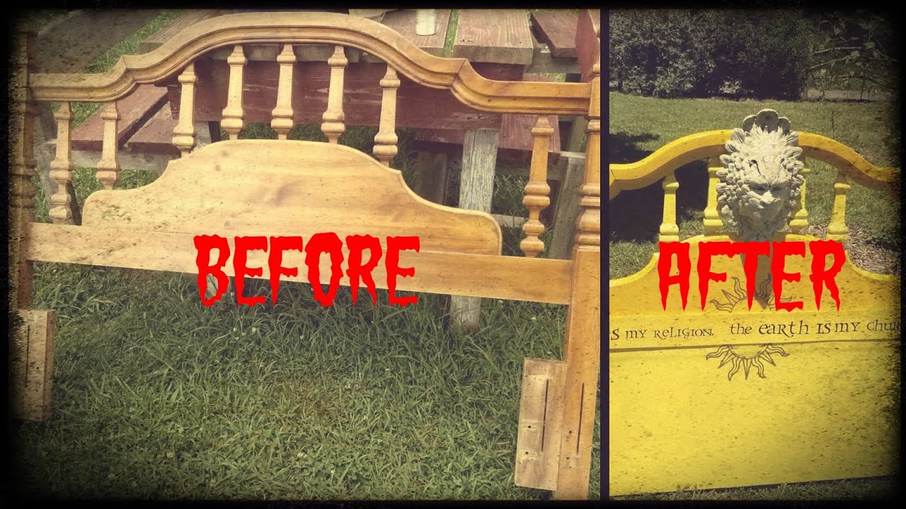 DIY Garden Gate from Repurposed Headboards