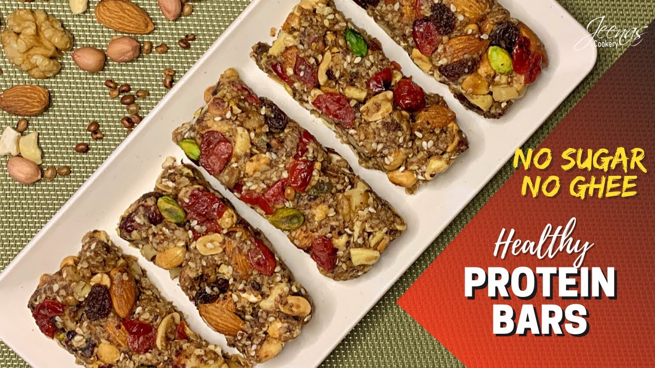 100 Natural Ingredients Protein Bars NO Sugar NO Jaggery Protein