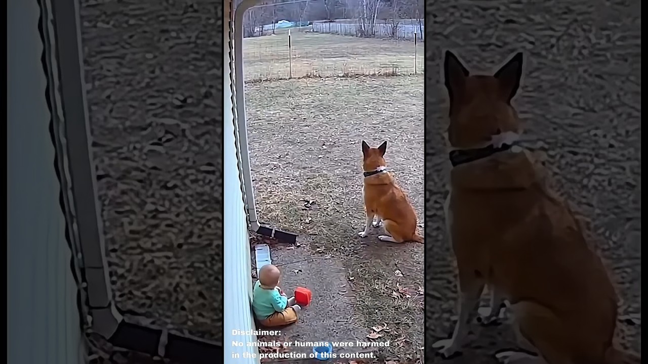 Dog Protects Owner 🥰 