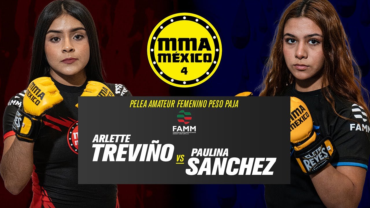 Arlette Treviño vs Paulina Sanchez - MMA Mexico 4 - Pelea Amateur Completa