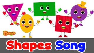 Shapes Song (Kids Songs) The Soft Roots -  Nursery Rhymes & Kids Songs | Kids Poems | Cartoons screenshot 5