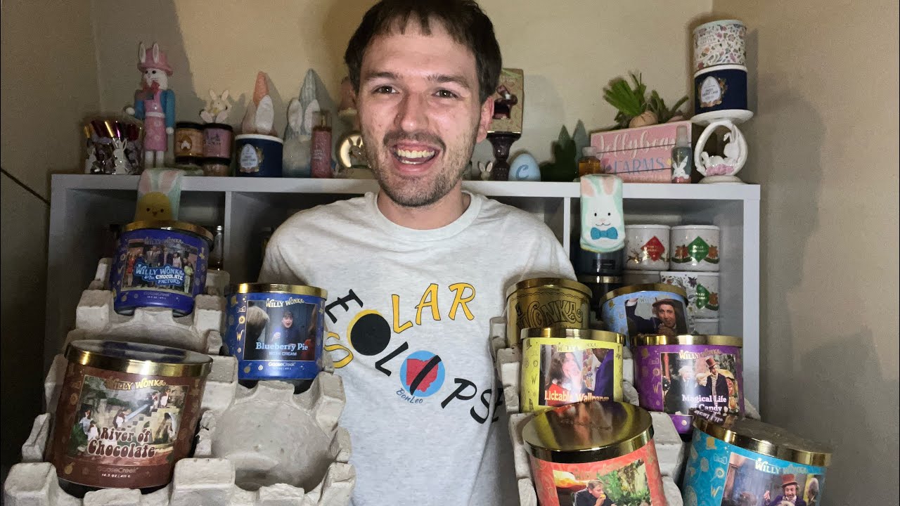 Willy Wonka Goose Creek Candle Collection Haul 🍭🍫🍬