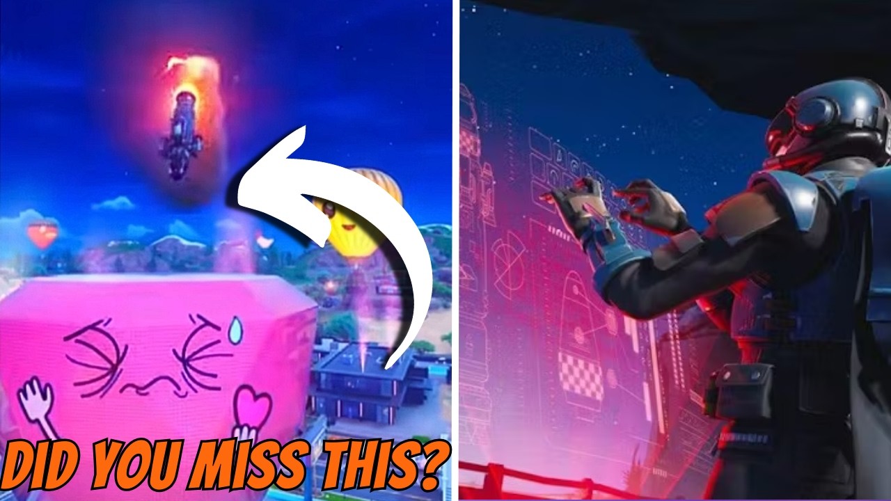 THE VISITOR'S ROCKET Just Landed in SURPRISE Mini LIVE EVENT! Fortnite Replay