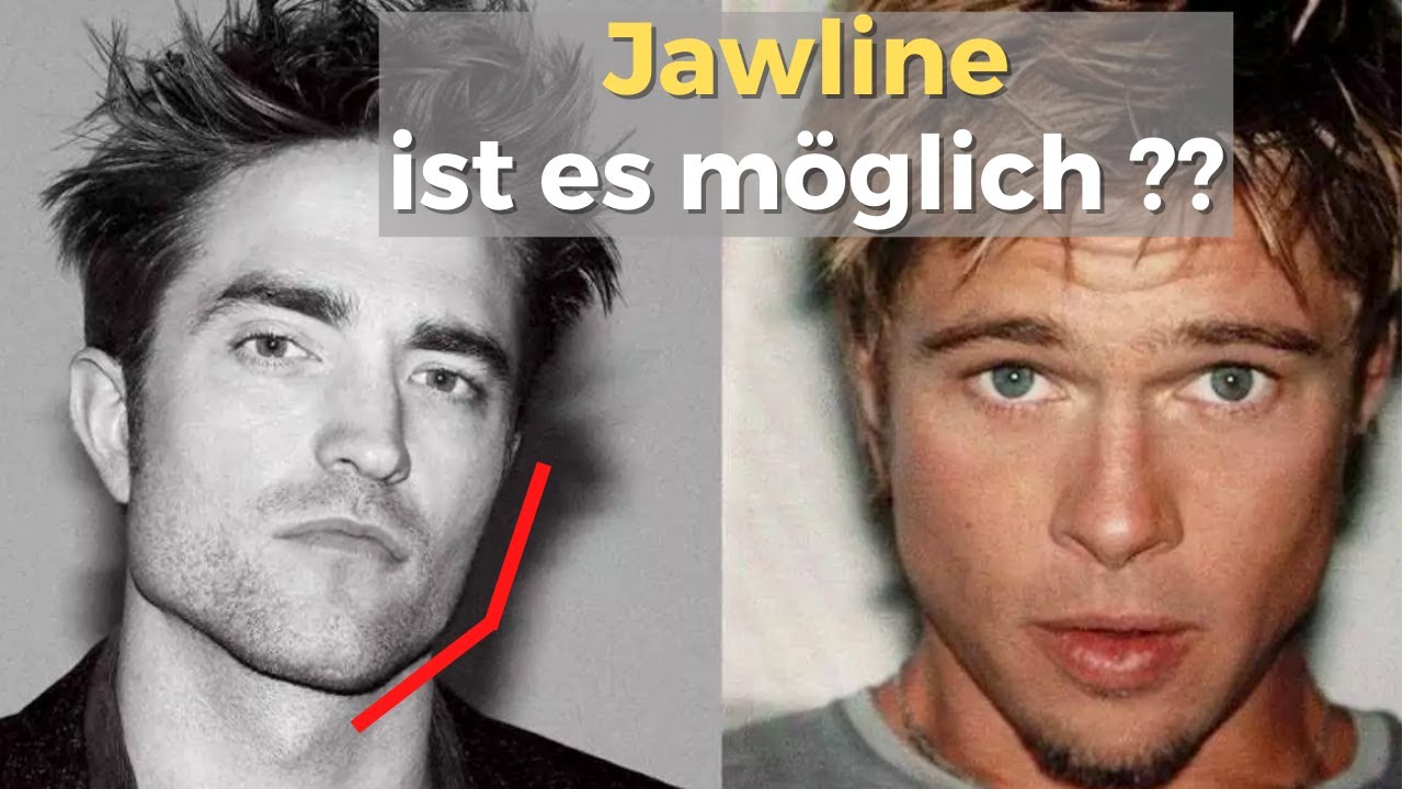 Eine Jawline und ein attraktiveres Gesicht bekommen Kiefermuskeln trainieren Jawliner Joel