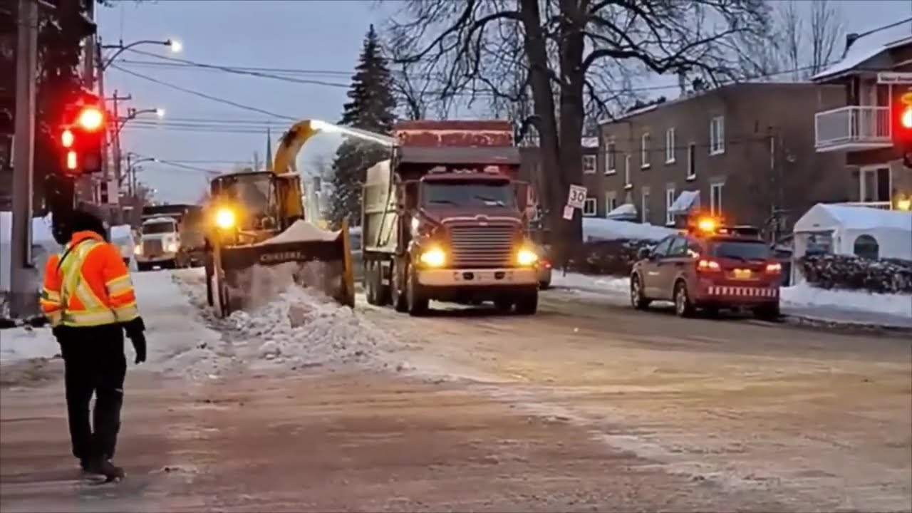Montreal Snow Removal Compilation 2023 YouTube