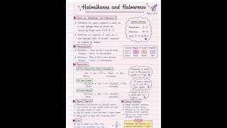 Haloalkanes &amp; Haloarenes NEET/JEE Short Notes 2027 🔥 | Complete Organic Chemistry Revision