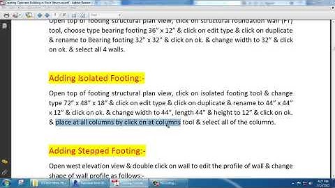 Part 1 Autodesk Revit - PROJECT 16 Creating Concrete Building in Revit Structure