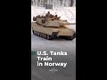 Ice Warriors: U.S. Tanks Train in Norway