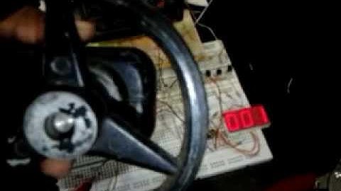 Digital Speedometer by using FPGA