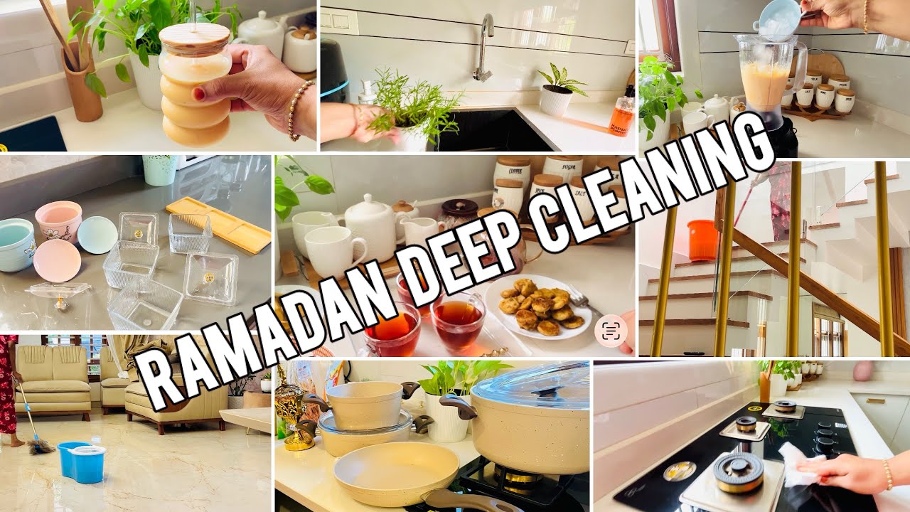 Ramadan Series -2 റമദാനു വേണ്ടിവീടൊരുക്കാം #cleaning /Special Carrot Custard DrinkRecipe #motivation