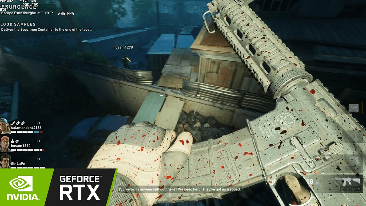 Back 4 Blood Epic Settings on RTX 3070 NO DLSS!