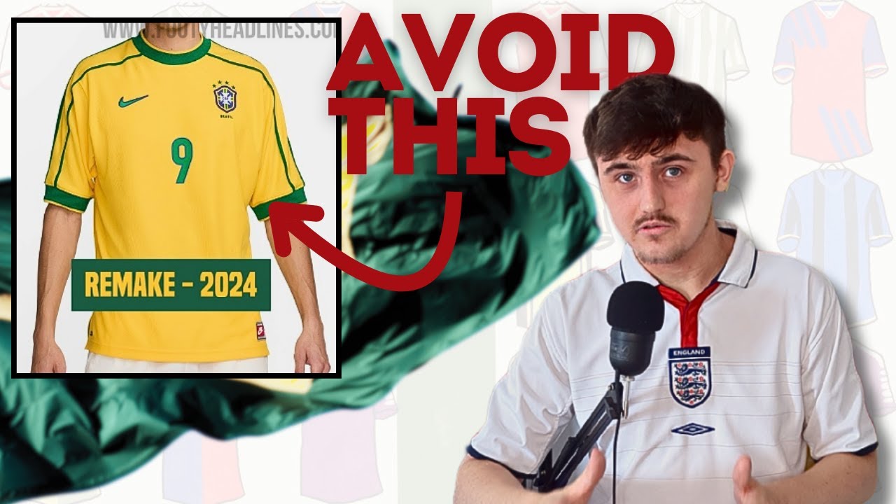 Nike Have Re-Released the 1998 Brazil Home Shirt and its