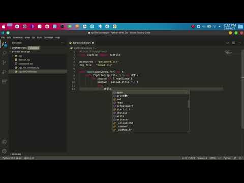 Zip file Password Cracker in Python in Hindi