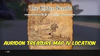 Elder Scrolls Online Auridon Treasure Map IV Location