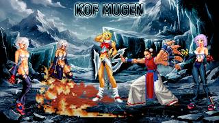 [KOF MUGEN] Puppet Takes on 3 Girls! 😱 Puppet vs Yukino — 1v3  Challenge パペット対雪乃1対3の激しいMUGENガールズバトル