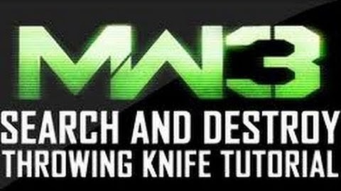 MW3-S&D Across Map Throwing Knife Spots *Episode 3*