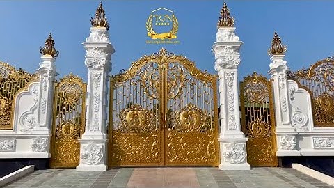 Cổng, hàng rào mẫu song ngư | Cổng nhôm đúc TCN | Thiết kế, sản xuất theo yêu cầu.