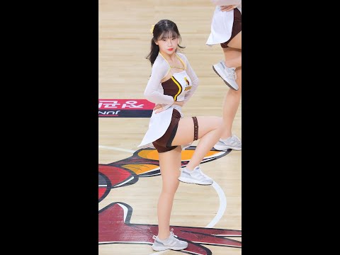 김나연 치어리더 공연"심쿵해(AOA)" 240106/직캠fancam