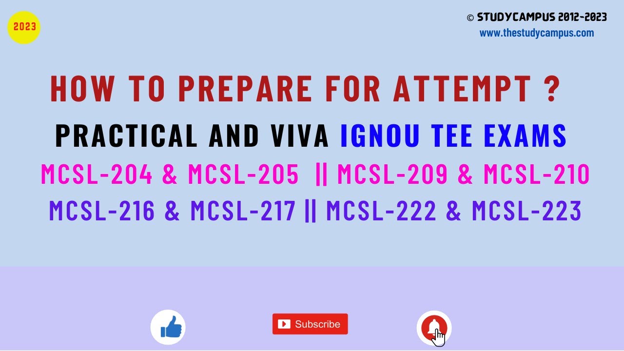 how to prepare for practical and viva (online) | IGNOU