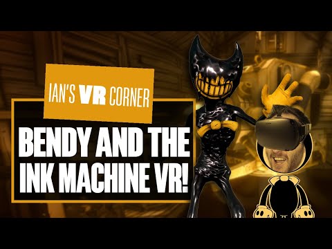 Let's play bendy and the ink machine vr mod gameplay - ian disney know what he's in for!