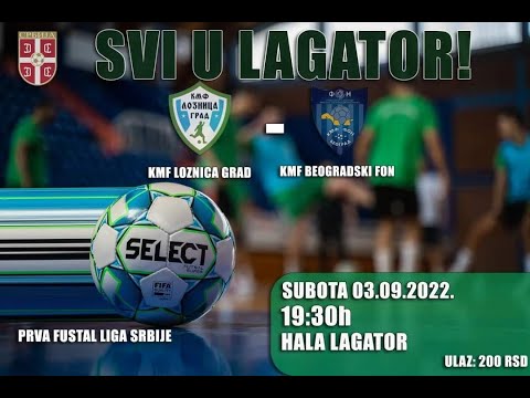 KMF Loznica Grad vs KMF Beogradski FON