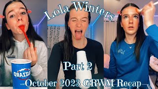 Famous Lola Winters October 2023 GRWM Recap Part 2 Profile