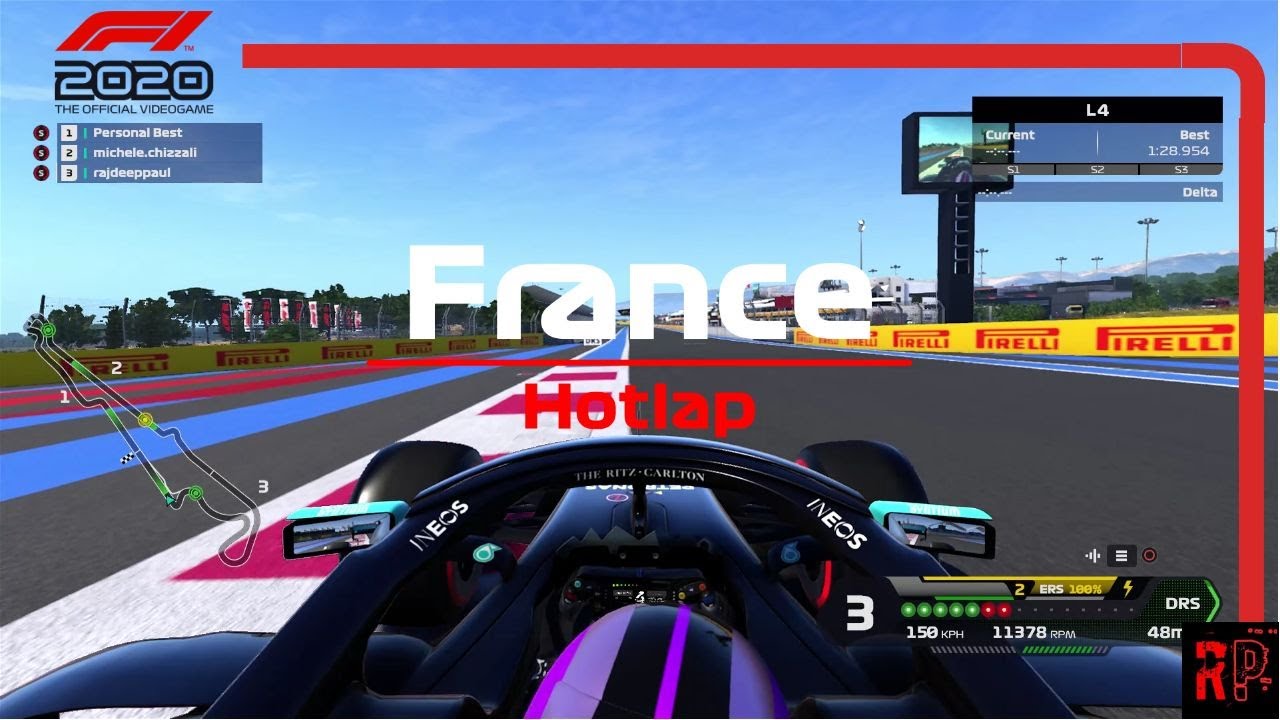 F1 2020 France HOTLAP + SETUP (1.28.565)