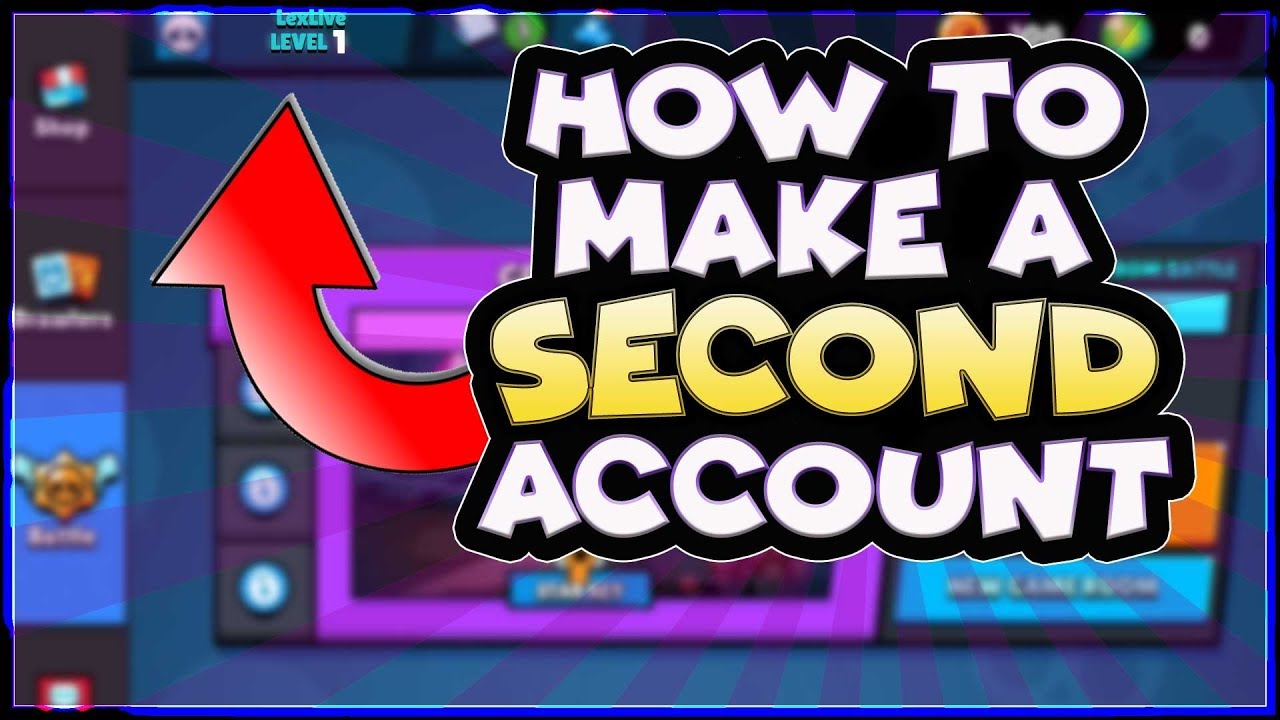 How To Make A Second Account In Brawl Stars Big Announcement Youtube - delete brawl stars account