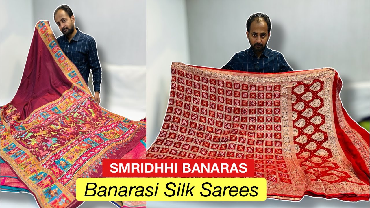 बनारसी साड़ी सबसे सस्ती मिलेगी यहाँ ! Starting From 400/- Banarasi Sarees Cheap Price Samriddhi MG