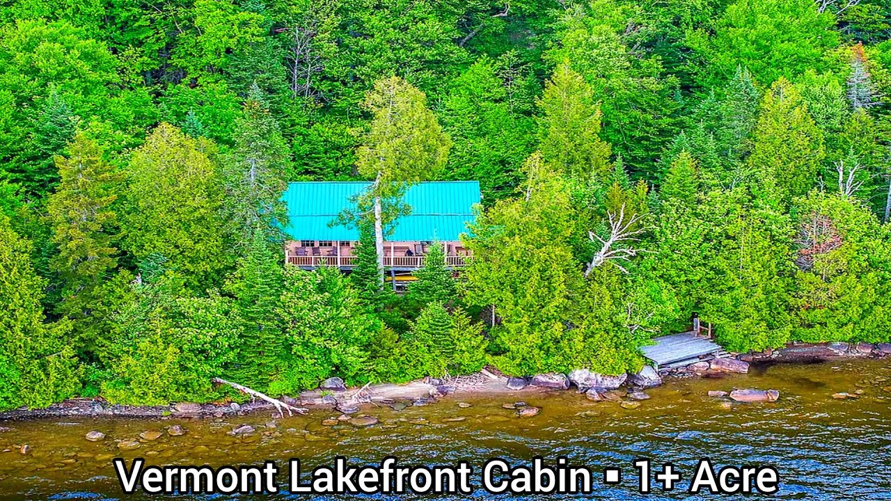 Vermont Lakefront Cabins For Sale | 1+ Acre | Vermont Real Estate For Sale | Lake Cabins #8