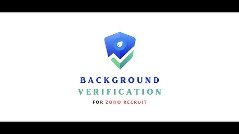 SpringVerify BGV for Zoho Recruit