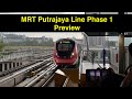 Riding on Kuala Lumpur's newest metro line | MRT Putrajaya Line Phase One Preview