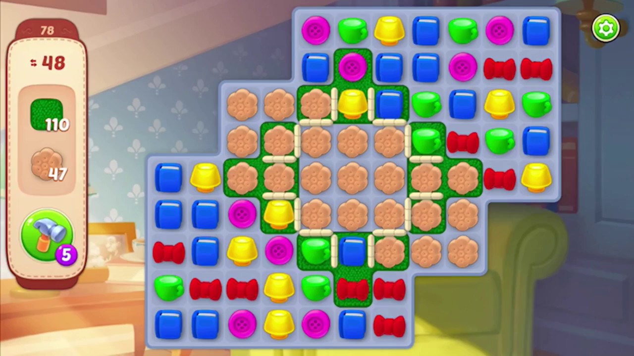 Homescapes Level 78 - YouTube