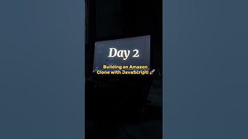 Day 2 of building an Amazon clone using Javascript🚀 #coding #developer #codingsecrets #devlife