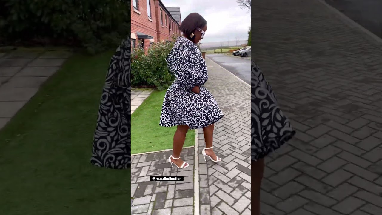 The cutest dress you will see today. 