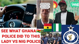 Ghana police vs Nigeria police at Checkpoint during search