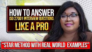 How to Answer ISO 27001 Interview Questions Like a Pro | STAR Method with Real World Examples Pci Dss Interview Questions And Answers 2026 Grc Cybersecurity Star Method Explained