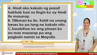 GRADE 4 ESP Q3 WEEK 4 - KULTURA NG IBA'T-IBANG PANGKAT ETNIKO PAHAHALAGAHAN KO