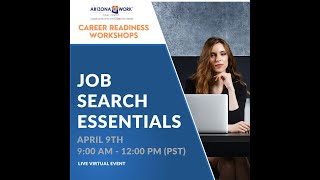 Job Search Essentials Workshop | Jessica Pierce | 04-09-25