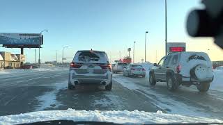Minot, North Dakota Winter 2022 Heavy Snow And Very Cold Weather ❄️ Part 9