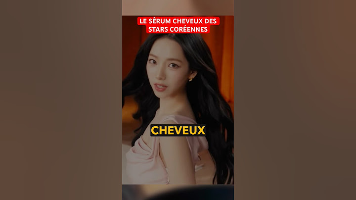 Le sérum cheveux des stars coréennes #kpop #kpopactu #coreedusud #kbeauty #skincare #koreanskincare
