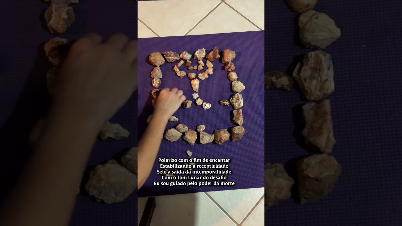 Kin 54 - Mago Lunar Branco - Kin do dia com Arte #tzolkin #SatisfyingArt #m&uacute;sicamedicina