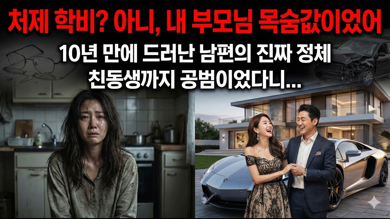 처제 학비 대주던 성실한 남편의 소름 돋는 이중생활, 