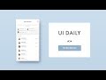 UI Daily 34: Invite Screen