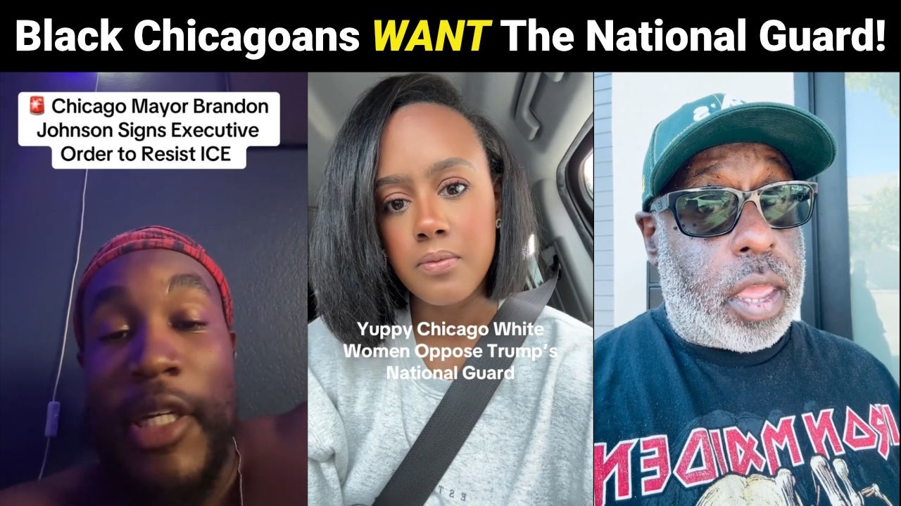 22 Minutes Of Black Chicago Residents Supporting Trump's Takeover!